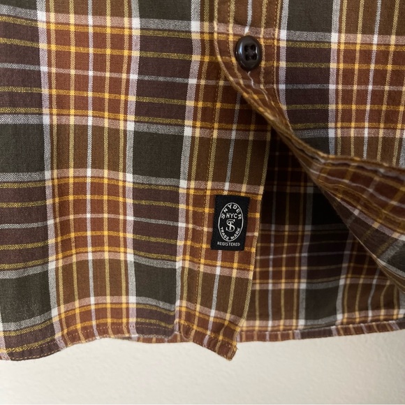 Todd Snyder Indian Madras Plaided Button Down Long Sleeve Shirt - Picture 4 of 7